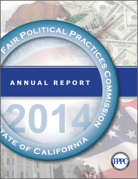2014 FPPC Annual Report Cover Thumbnail