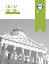 2015 FPPC Annual Report Cover Thumbnail
