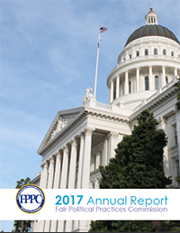 2017 FPPC Annual Report Cover Thumbnail