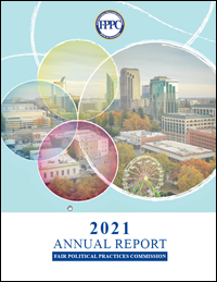 2021 FPPC Annual Report Cover Thumbnail