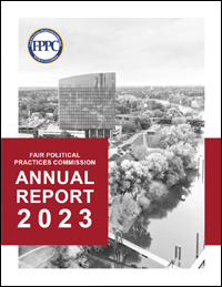 2023 FPPC Annual Report Cover Thumbnail